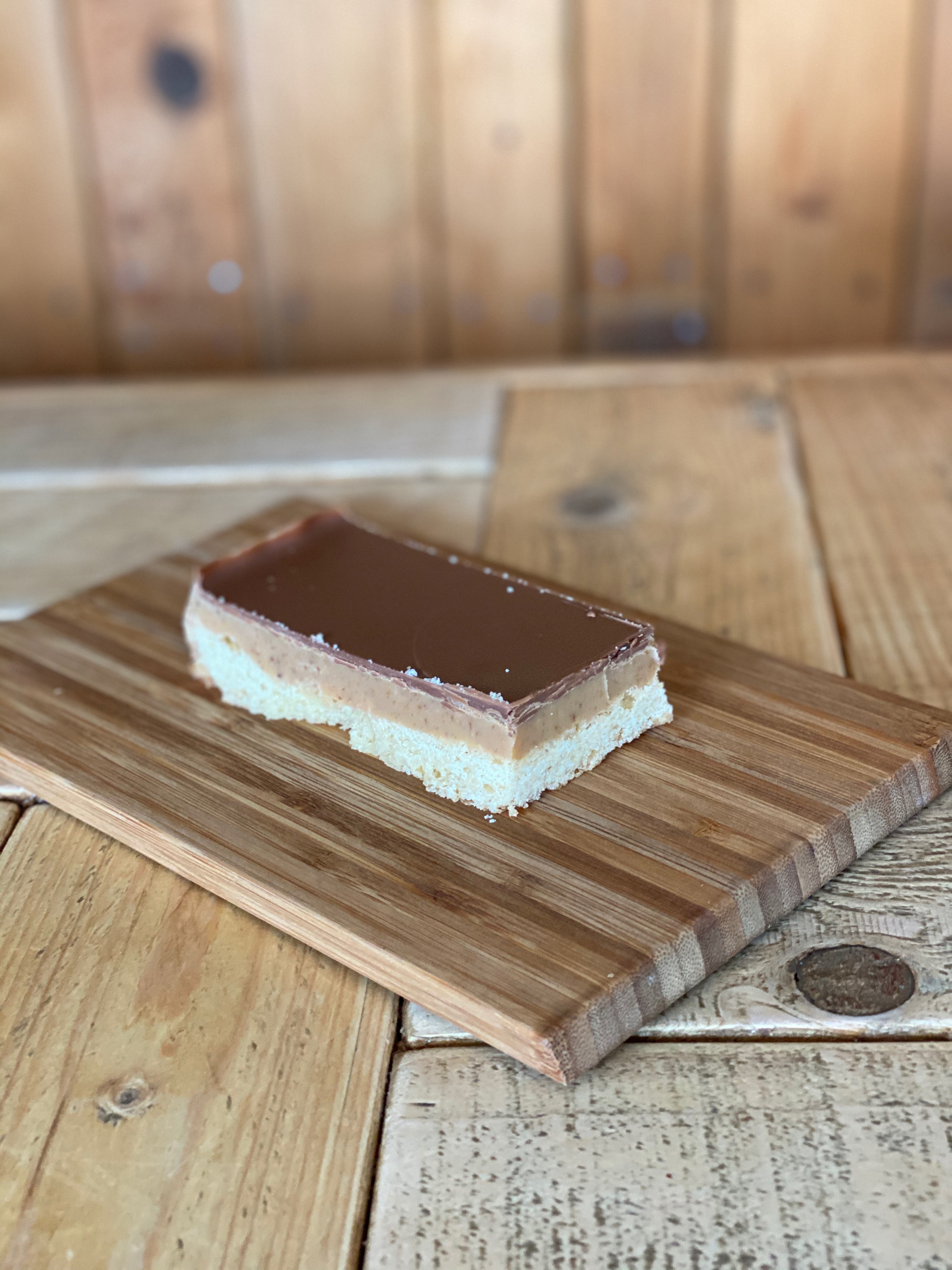 Chocolate Caramel Shortbread Dartmoor Bakery